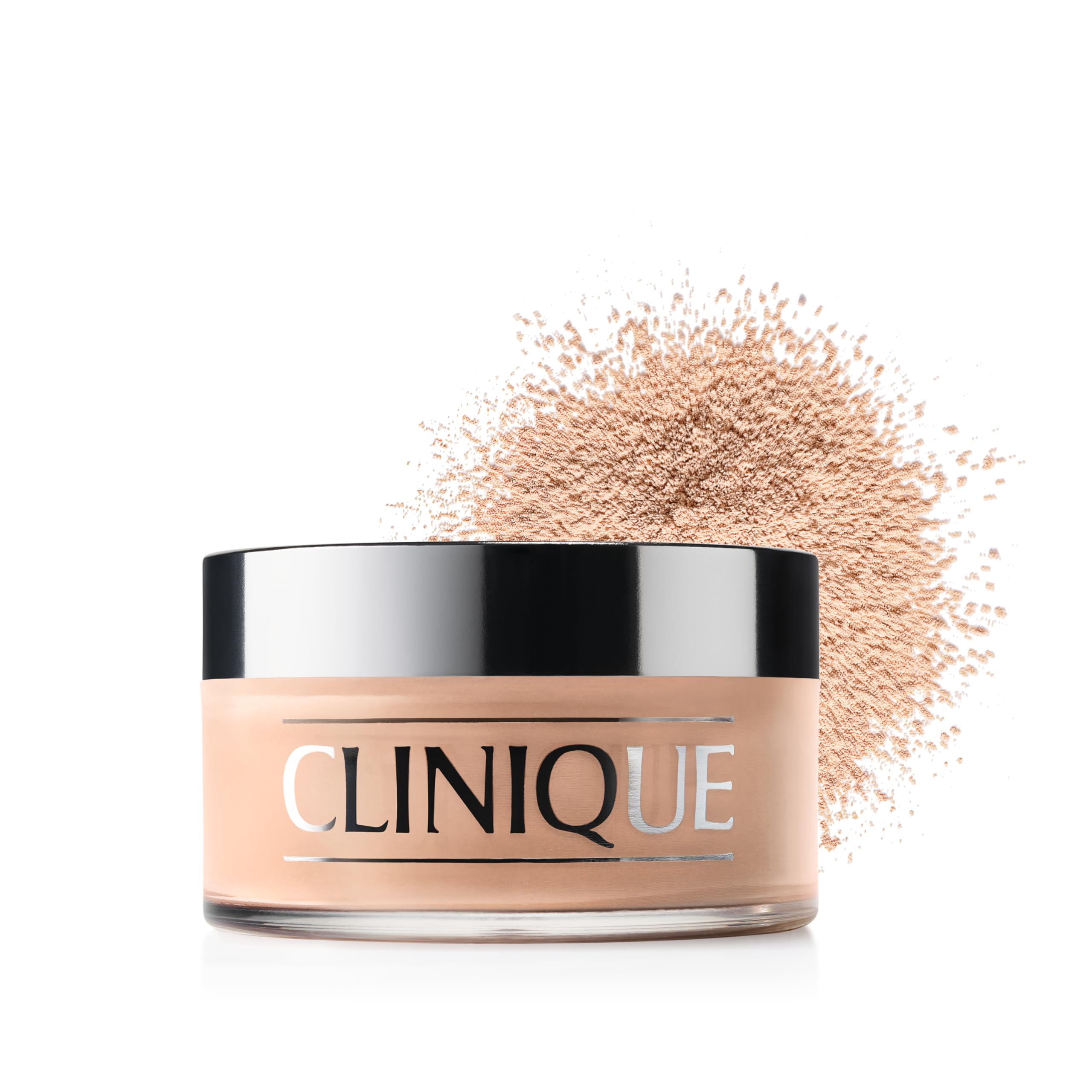 Clinique Blended Face Powder with sheer finish for a natural, smooth look.