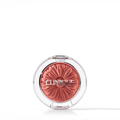 Clinique Cheek Pop Blush Fig Pop packaging highlights vibrant, buildable color.