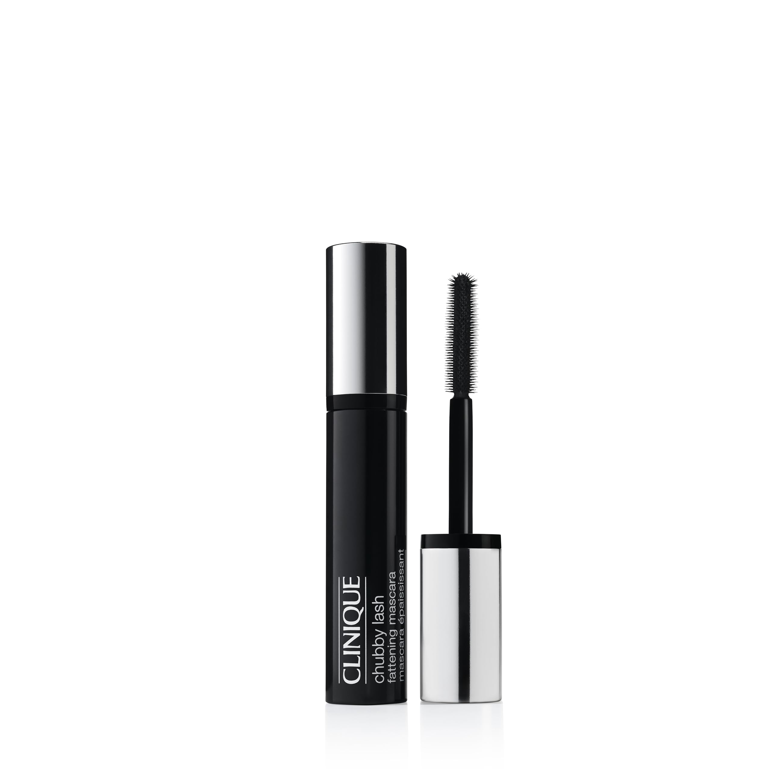 Clinique Chubby Lash Fattening Mascara tube showcasing bold volumizing formula.