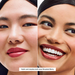 Clinique Chubby Stick Tinted Lip Colour Balm being applied without a mirror.