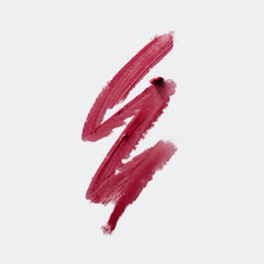 Clinique Chubby Stick Tinted Lip Colour Balm swatch in Broadest Berry for natural color.