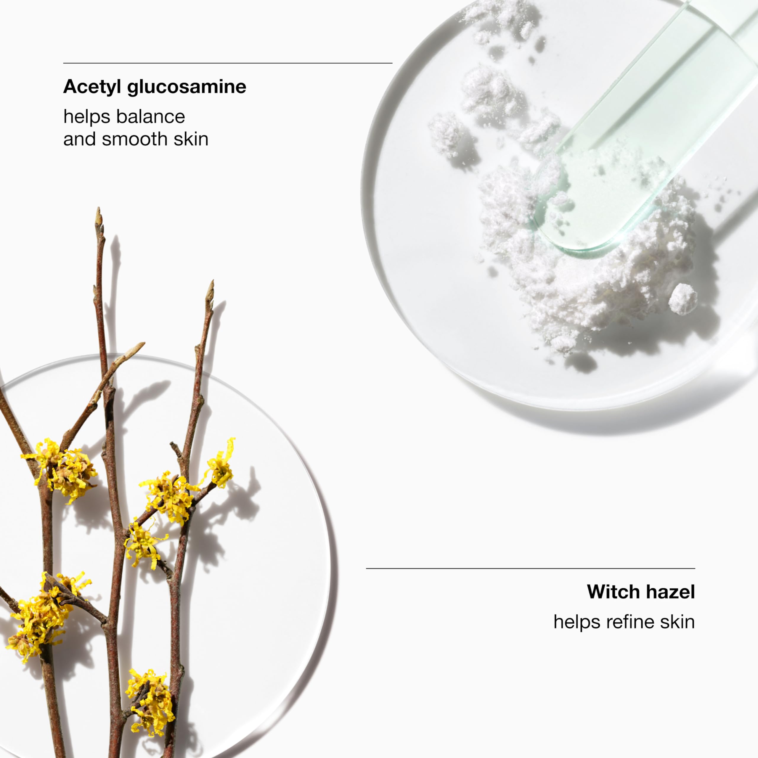 Clinique Clarifying Lotion 2 witch hazel ingredient promotes a refreshed appearance.