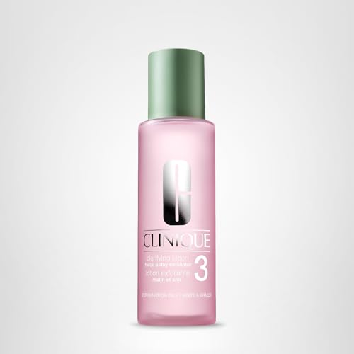 Rutina de cuidado con Clarifying Lotion 3, limpieza y exfoliación diaria.