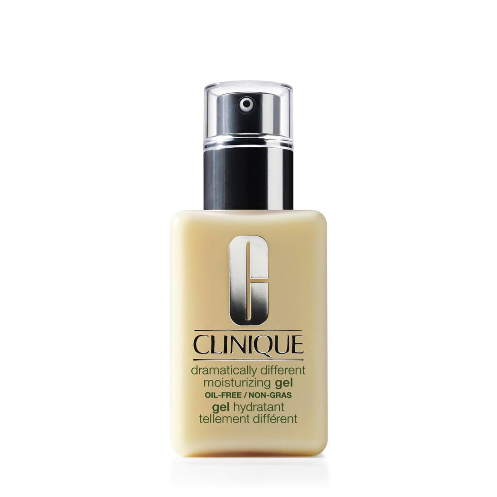 Clinique Dramatically Different Gel bottle pour showing oil-free hydration
