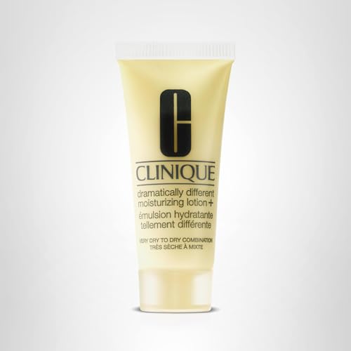 Box and bottle of Clinique Dramatically Different Lotion+ mini in travel set.
