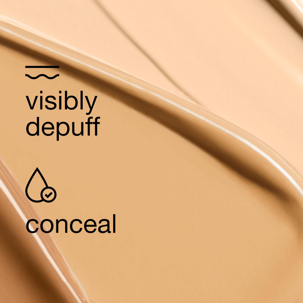 Clinique Even Better Concealer packaging featuring vitamin C and dermatologist-tested claim.
