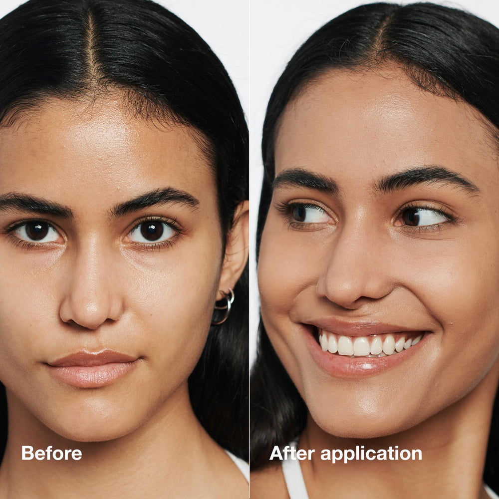 Clinique Even Better Foundation demonstrates long-wear with a comfortable natural look.