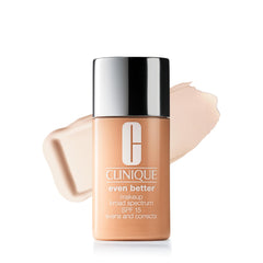 Clinique Even Better Makeup bottle pump showing easy dispensing for daily wear