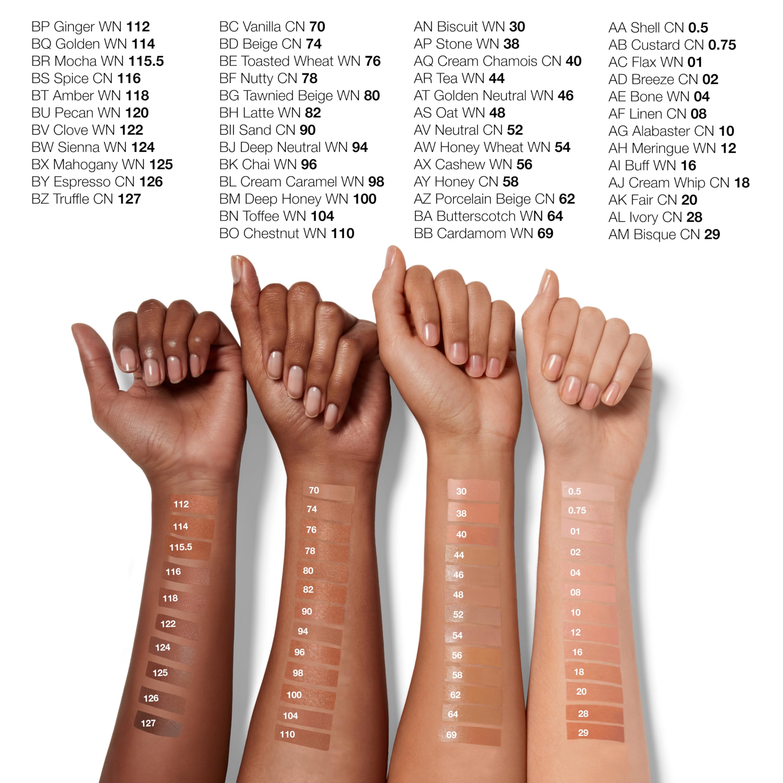 Clinique Even Better Ivory natural-finish on skin for everyday wear.
