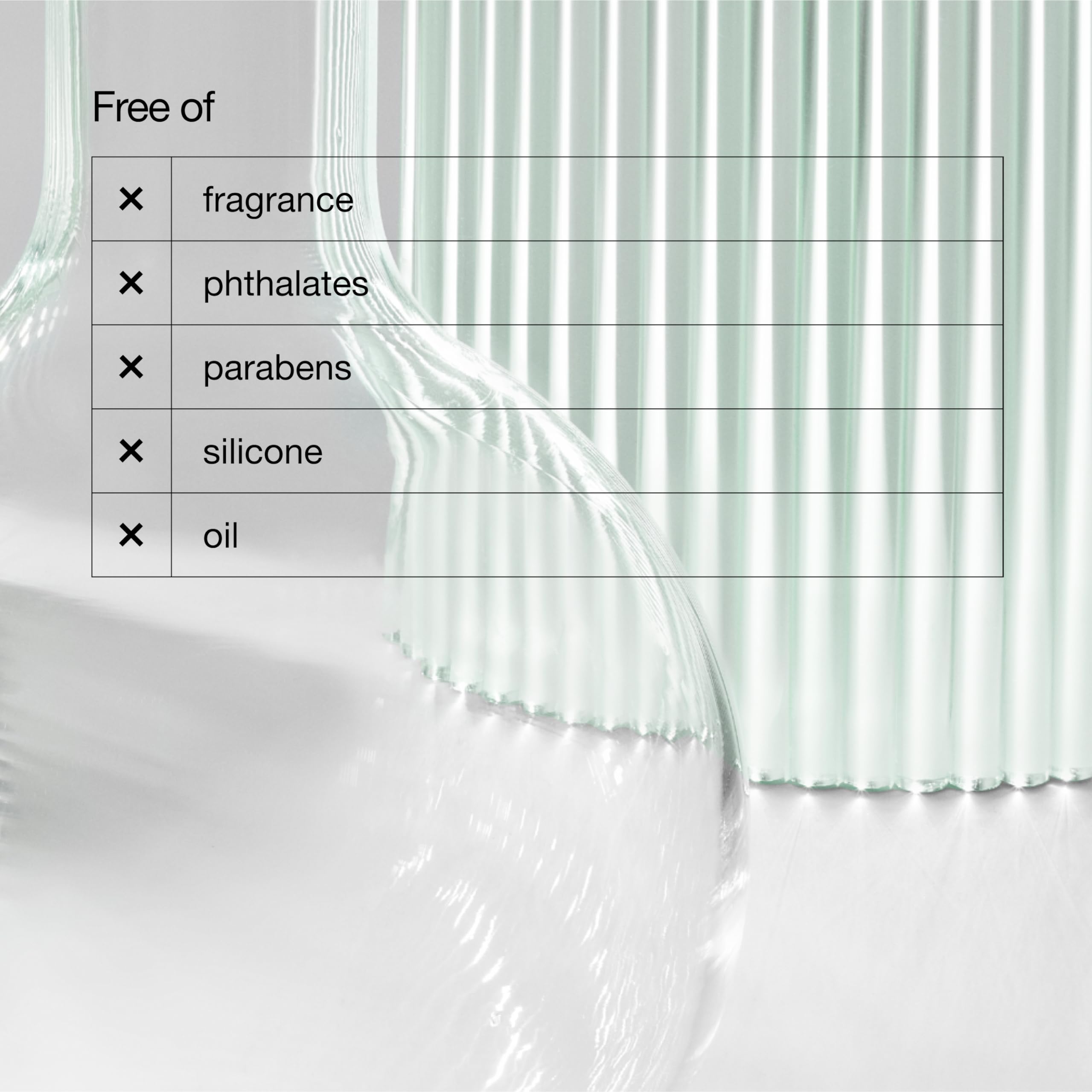 Clinique Even Better Pore Defying Primer applied on skin shows a pore-minimized look.