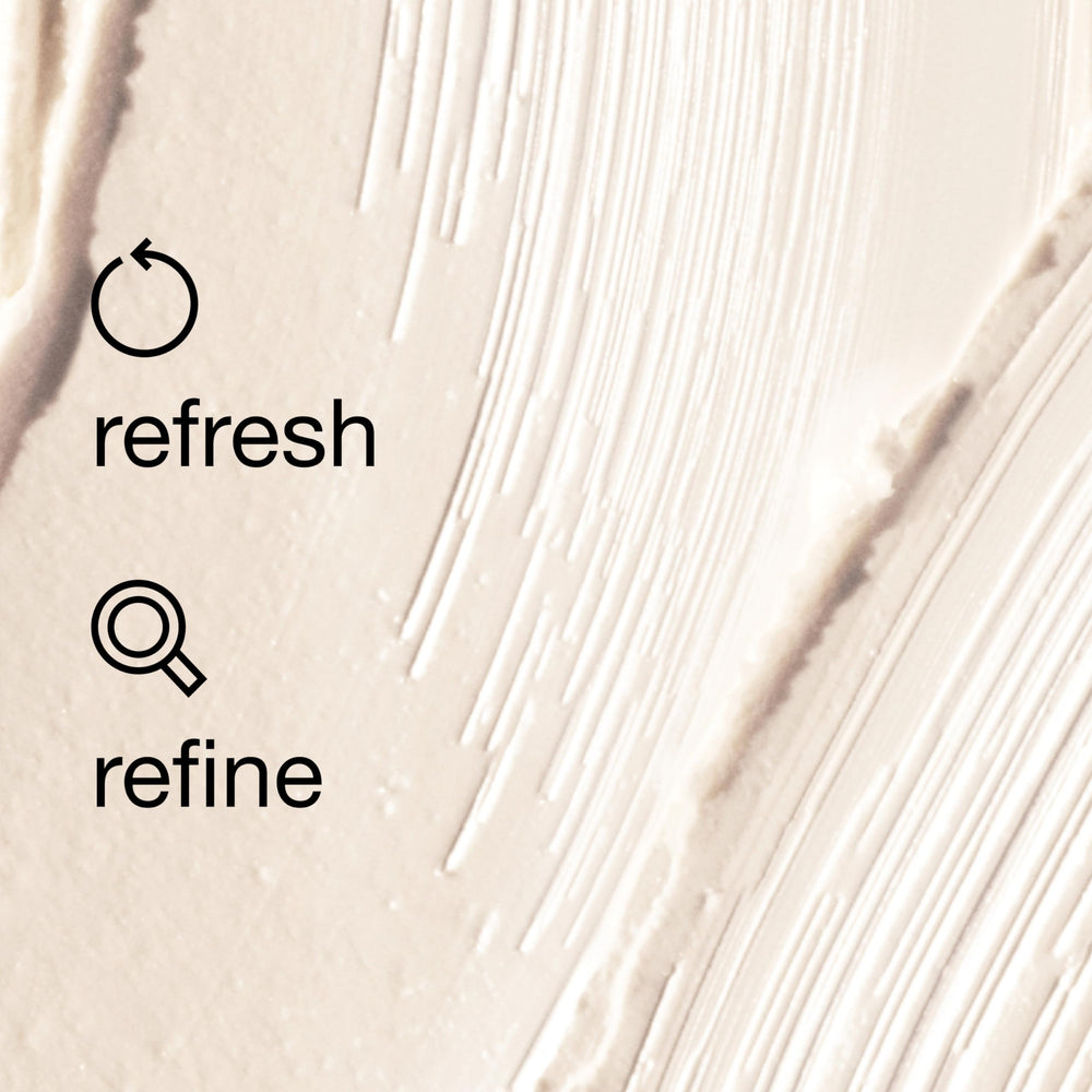 Enjuague fácil con la fórmula de Clinique exfoliante facial.