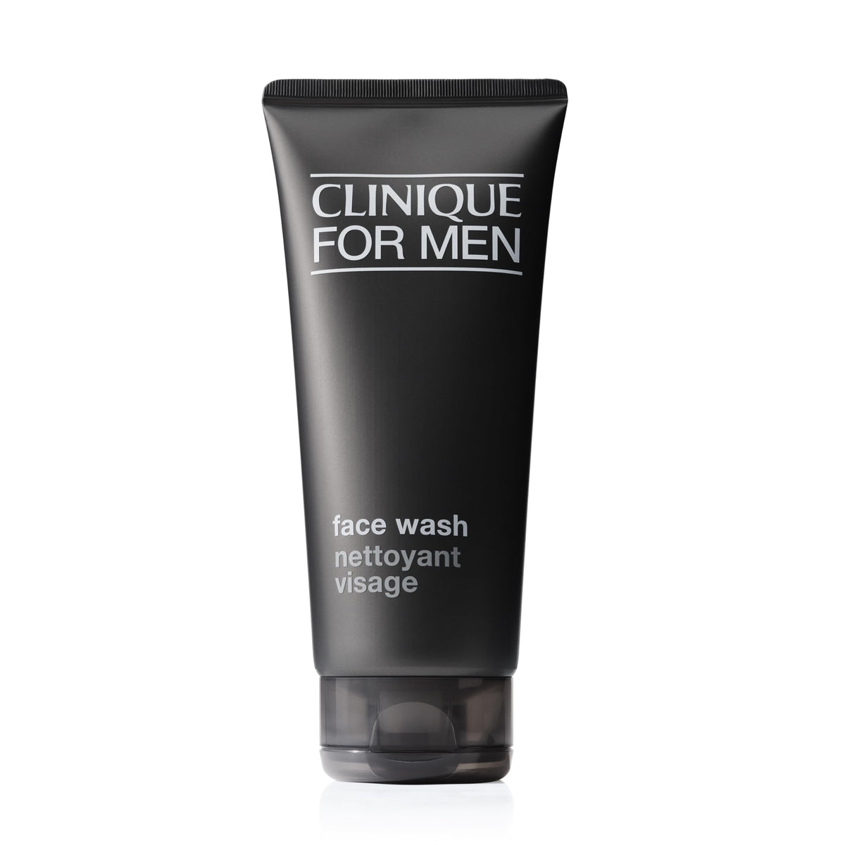 Clinique For Men Face Wash bottle pour delivers a quick, refreshing cleanse for dry to normal skin.