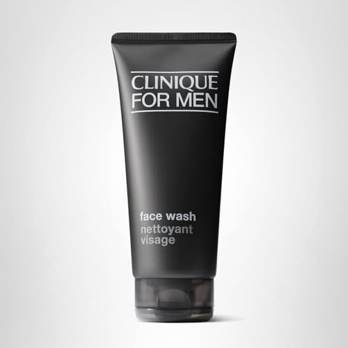 Clinique For Men Face Wash daily-routine shot highlights simple steps for effective cleansing.