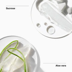 Clinique For Men Face Wash application close-up shows a fast rinse with no tightness afterward.