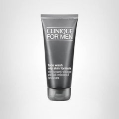 Clinique For Men oil-control face wash shaving-prep scene highlights softened beard for a close shave.