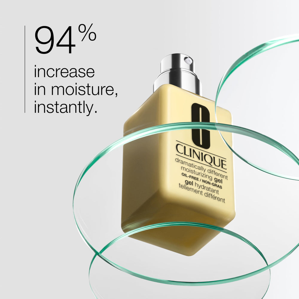 Clinique gel en textura suave, absorción rápida para piel mixta.