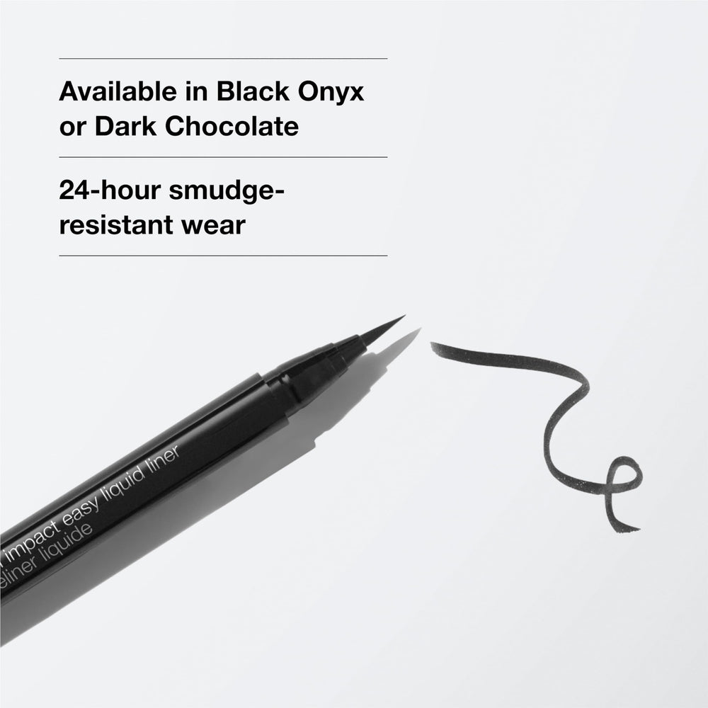 Clinique High Impact Easy Liquid Eyeliner safe for sensitive eyes and contact lenses.
