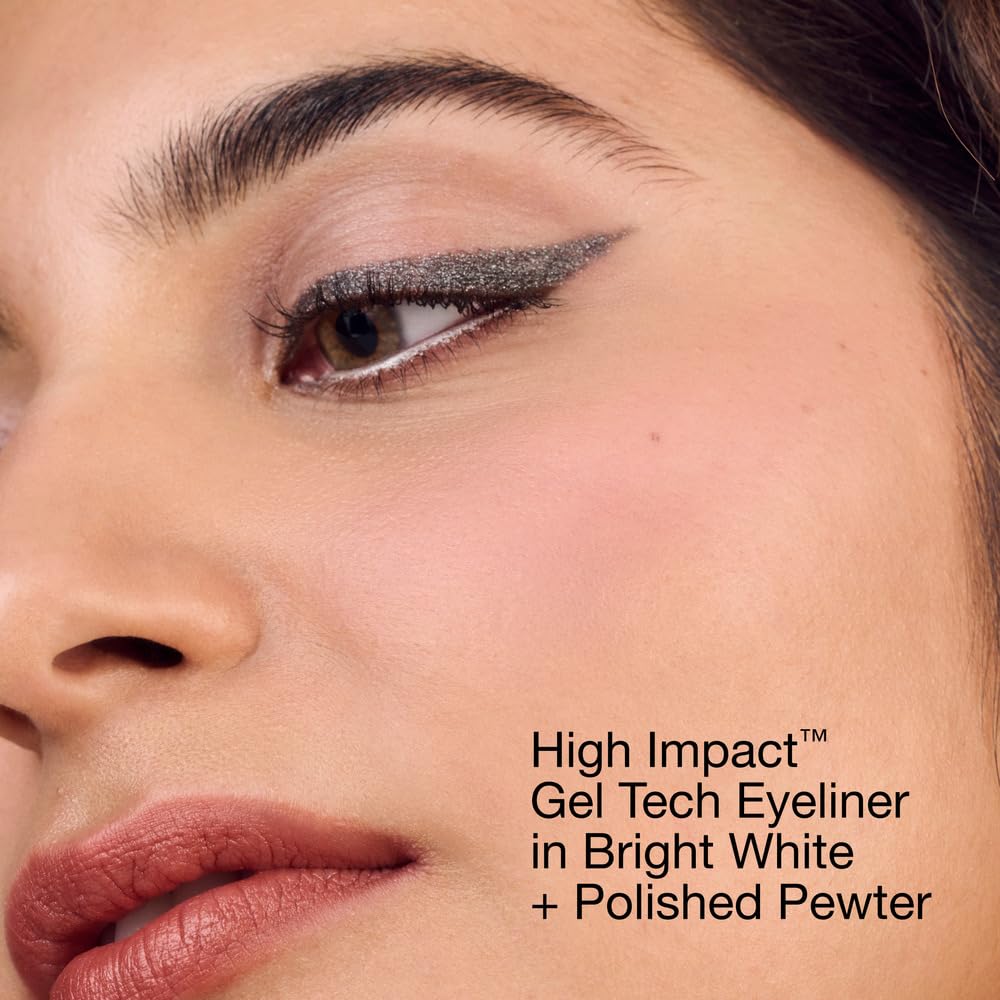 Polished Pewter shade close-up with waterproof, smudge-resistant finish