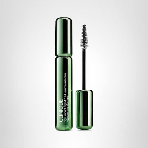 Swatch of Clinique High Impact High-Fi mascara in deep black shade