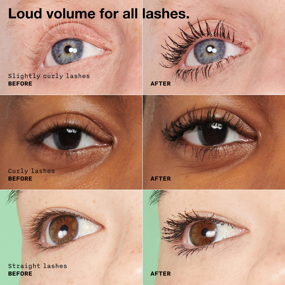 Clinique High Impact High-Fi mascara tube packaging shown in packaging design