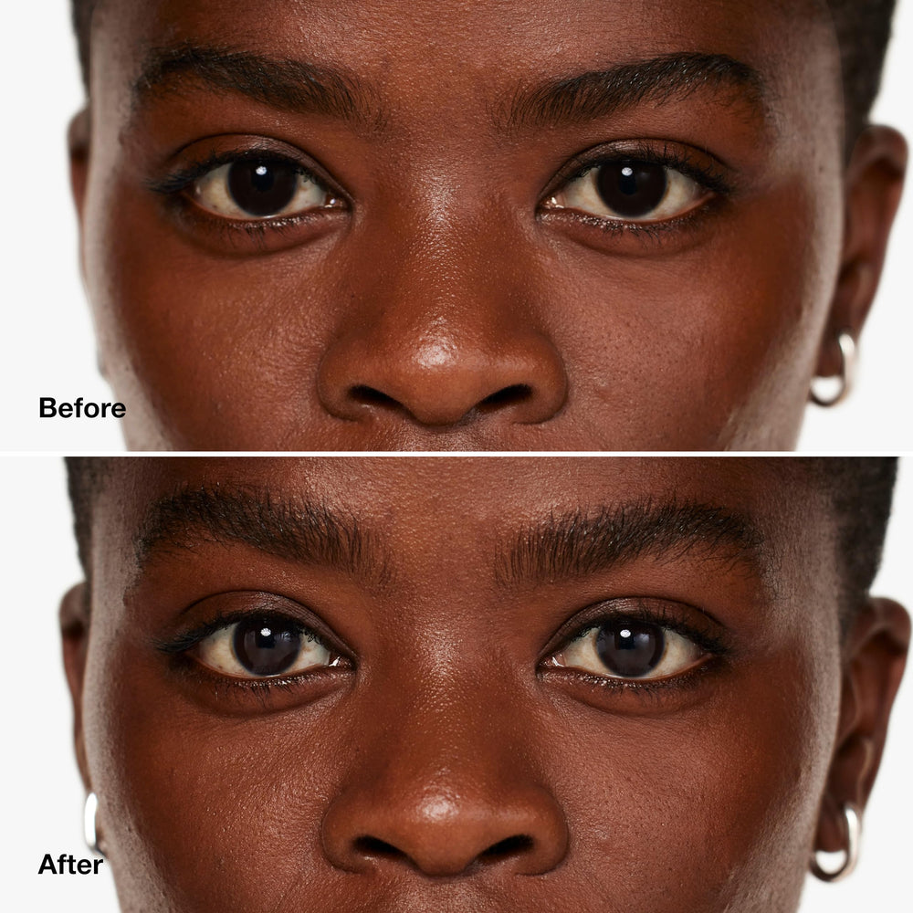 Clinique Just Browsing waterproof gel shields brows from rain and sweat.