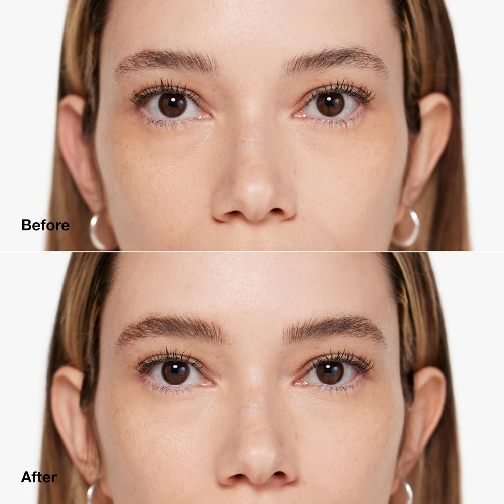Soft brown shade from Clinique Just Browsing adds subtle tint for everyday looks.