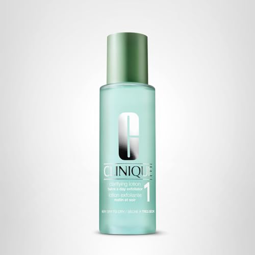 Clinique Loción Aclaradora 1 probada dermatológicamente y libre de fragancia.