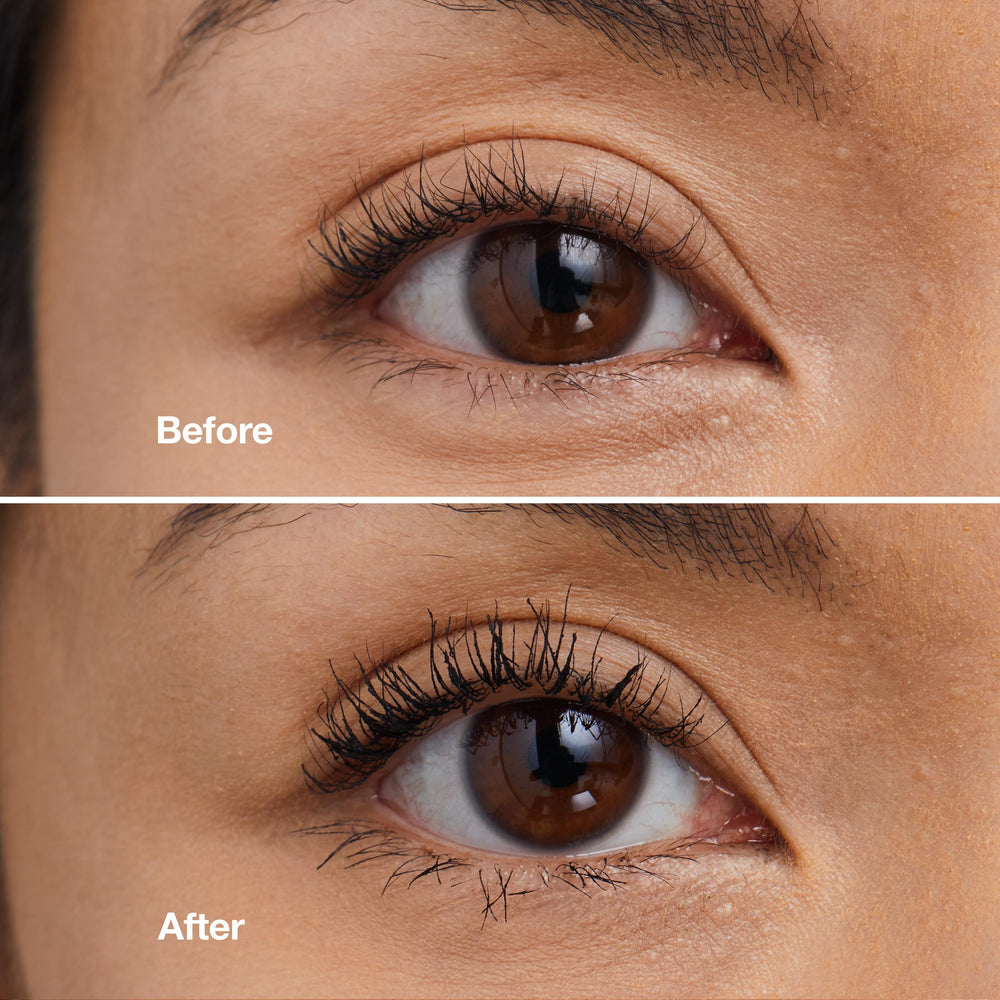 Efecto natural en pestanas inferiores con mascara Clinique