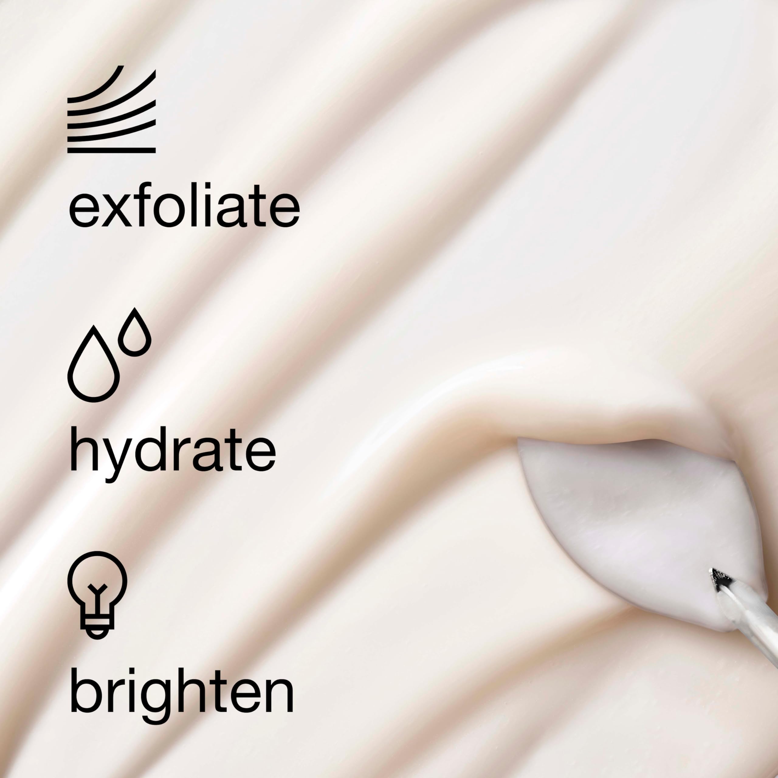 Clinique Moisture Surge Active Glow Serum after application showing brightness