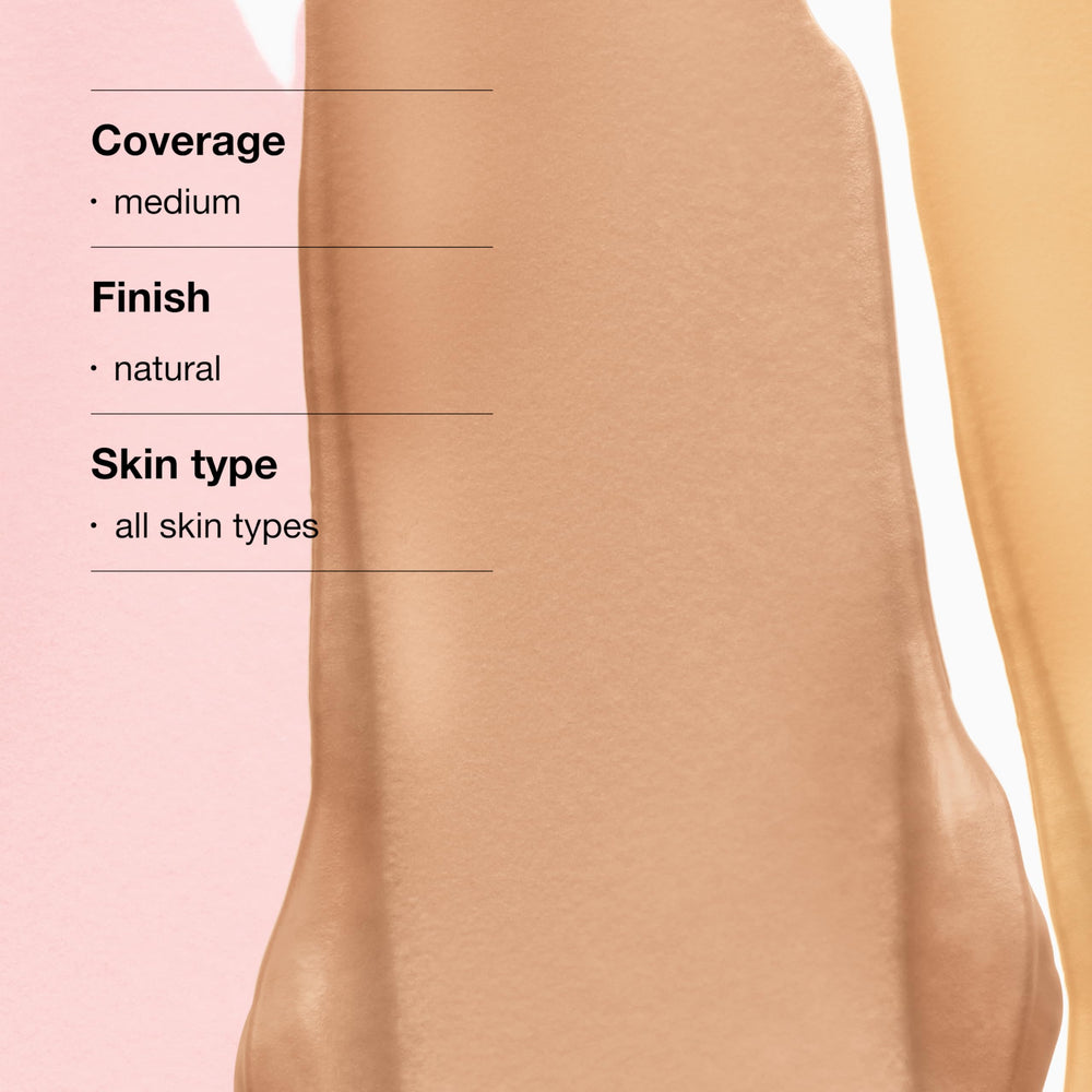 Shade swatches of Clinique Moisture Surge CC Cream for undertones