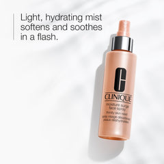 Clinique Moisture Surge niebla facial mini para viaje, refresca la piel en movimiento.