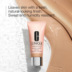 Clinique Moisture Surge Sheertint SPF 25 label emphasizes protection