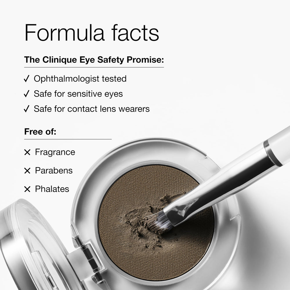Clinique Brow Pomade packaging with tube and built-in brush.