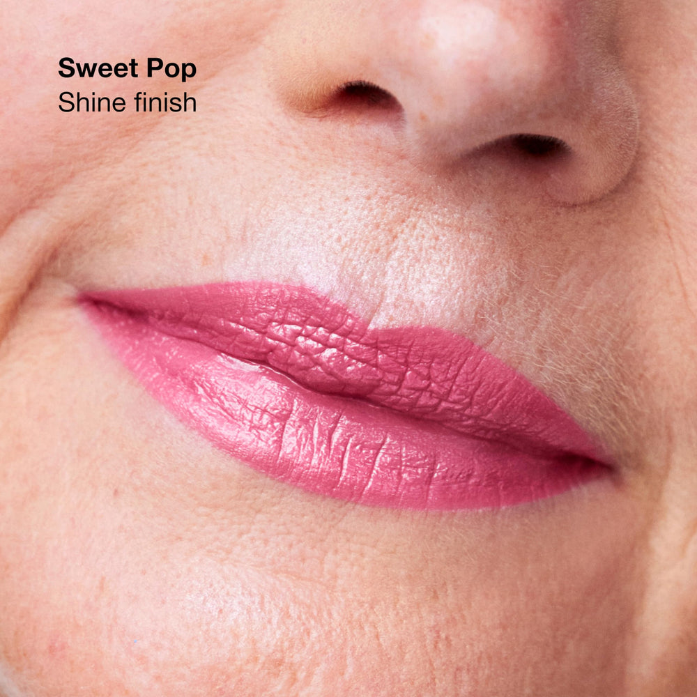 Clinique Pop Longwear Lipstick matte finish delivers bold color