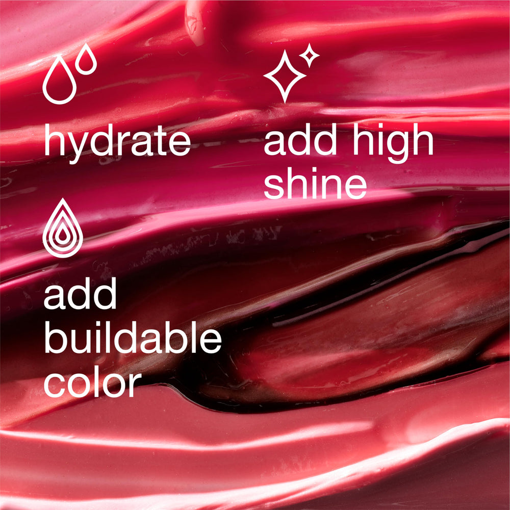 Clinique Pop Plush Gloss black-honey-pop shade adds rich shine