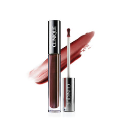 Clinique Pop Plush Lip Gloss Black Honey Pop for glossy shine and hydration
