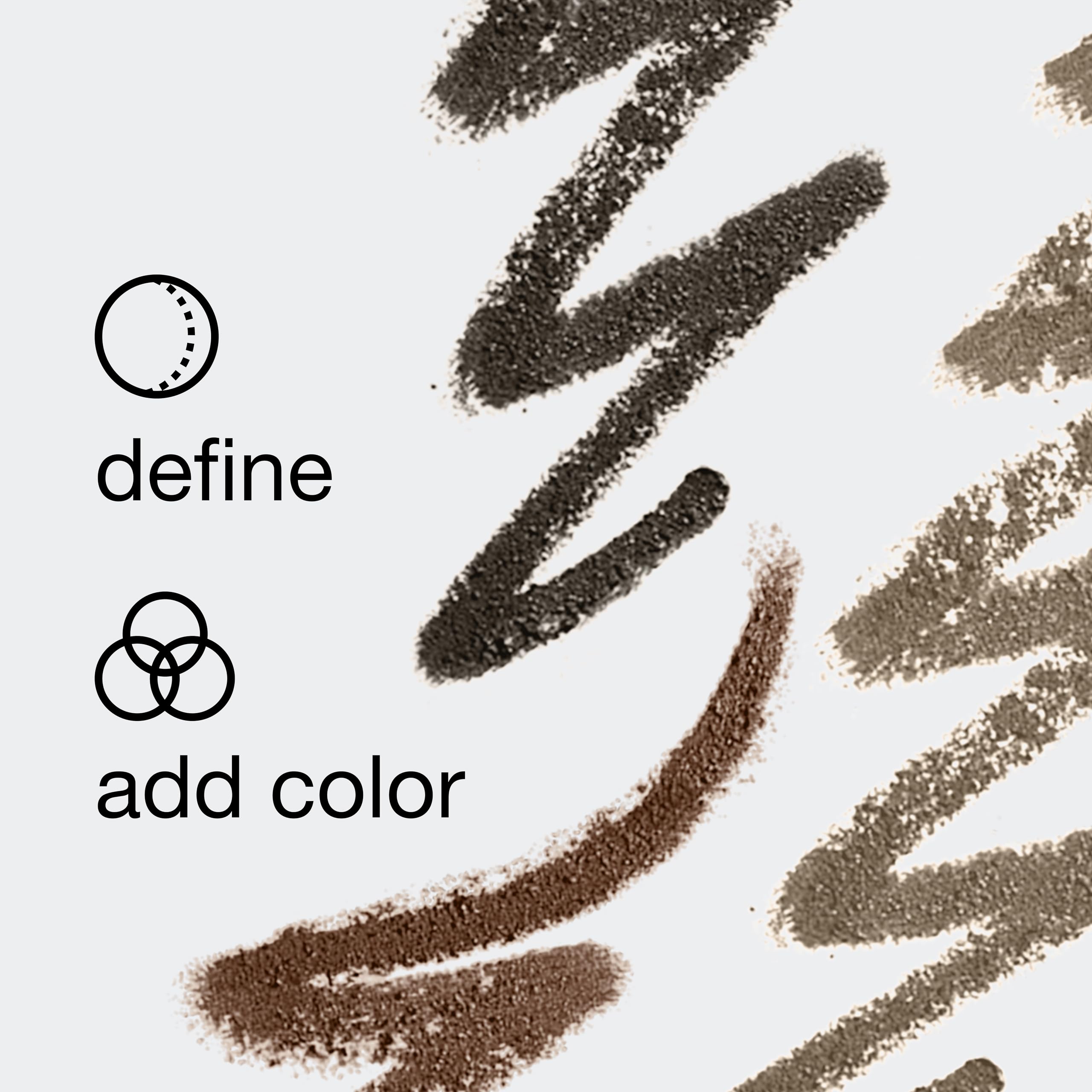 Clinique Quickliner For Brows self-sharpening pencil glides smoothly.