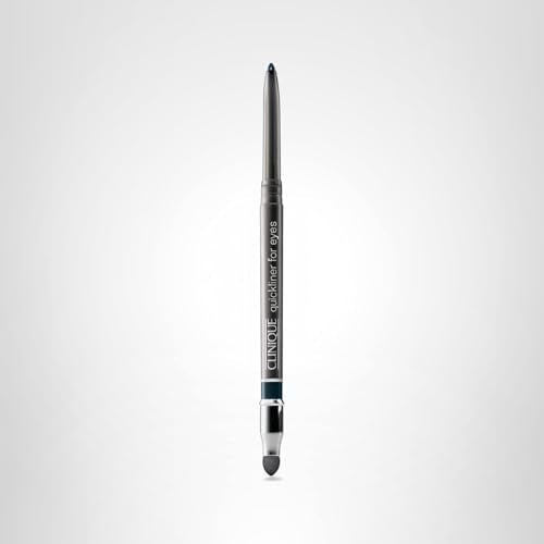 Clinique Quickliner pencil no sharpening convenience for easy on-the-go use.