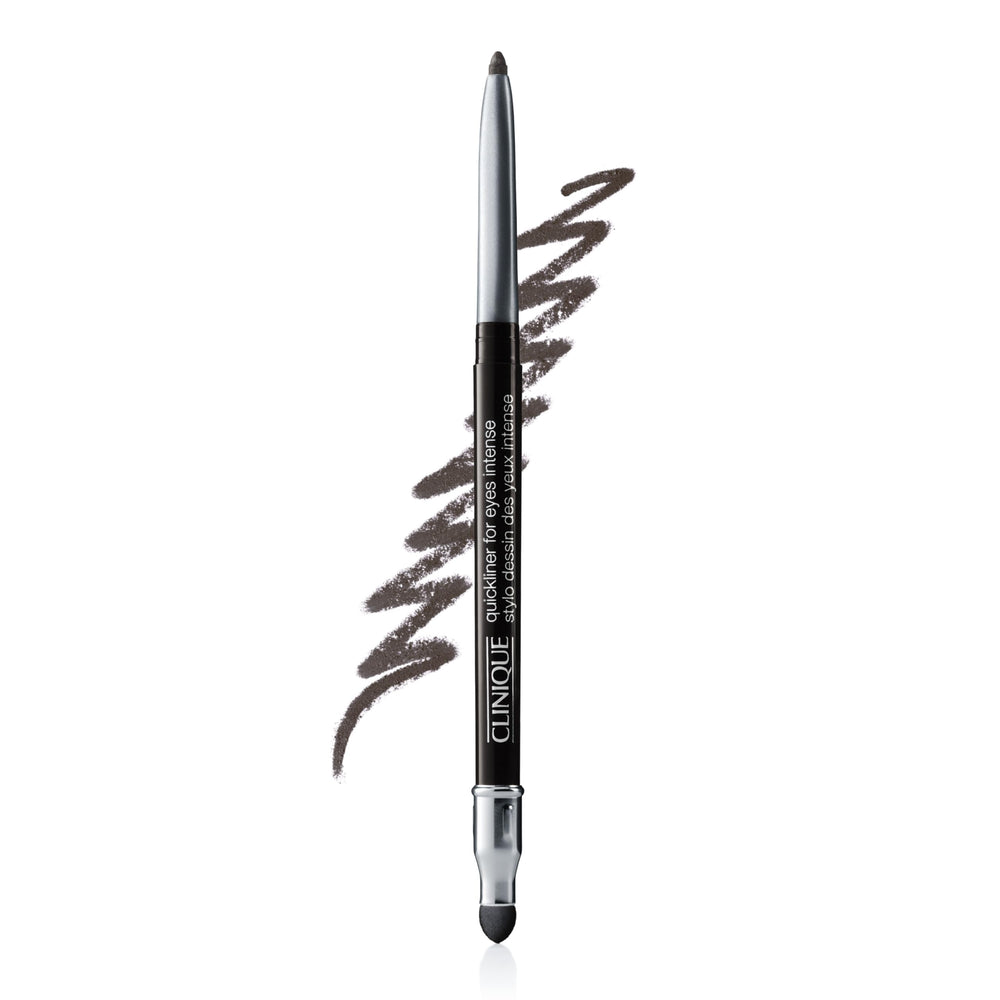Clinique Quickliner Eyes Intense pencil closeup showing rich pigment for precise definition.