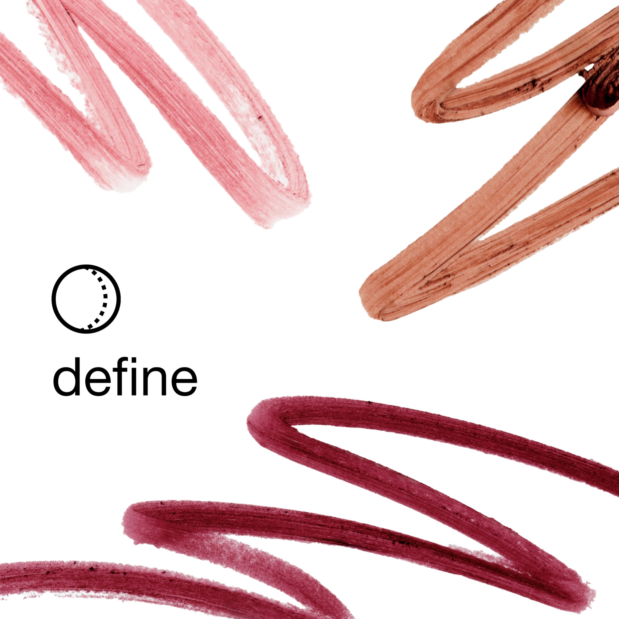 Clinique Quickliner Nude Honey paired with lipstick to minimize feathering.