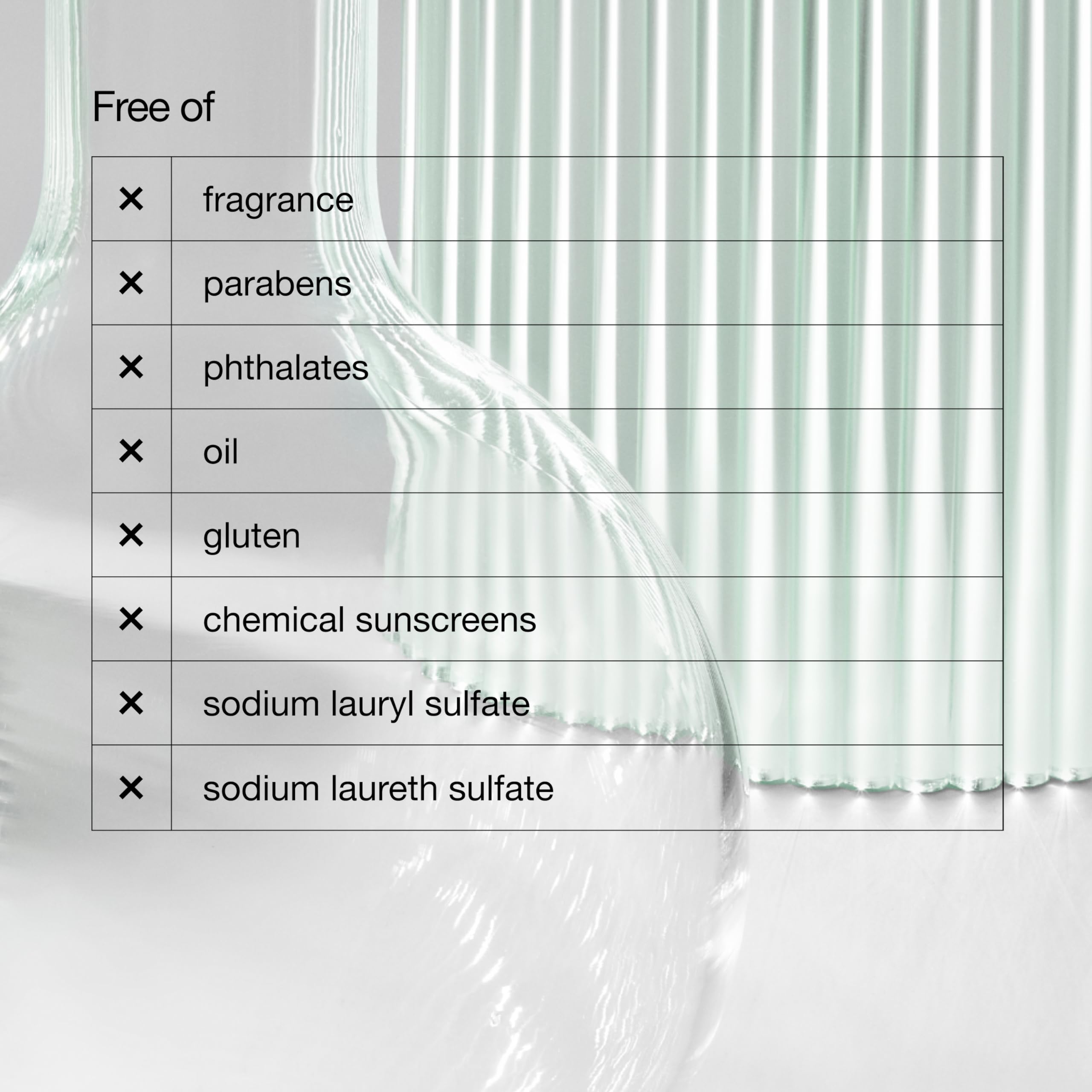 Clinique Redness Solutions base texture reveals oil-free, sheer green tint for even skin tone.