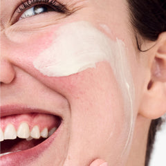 Close-up packaging of Clinique Redness Solutions Daily Relief Cream for rosacea-prone skin.