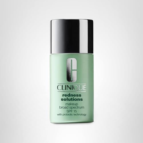Clinique Redness Solutions foundation pump enables precise application for natural finish.