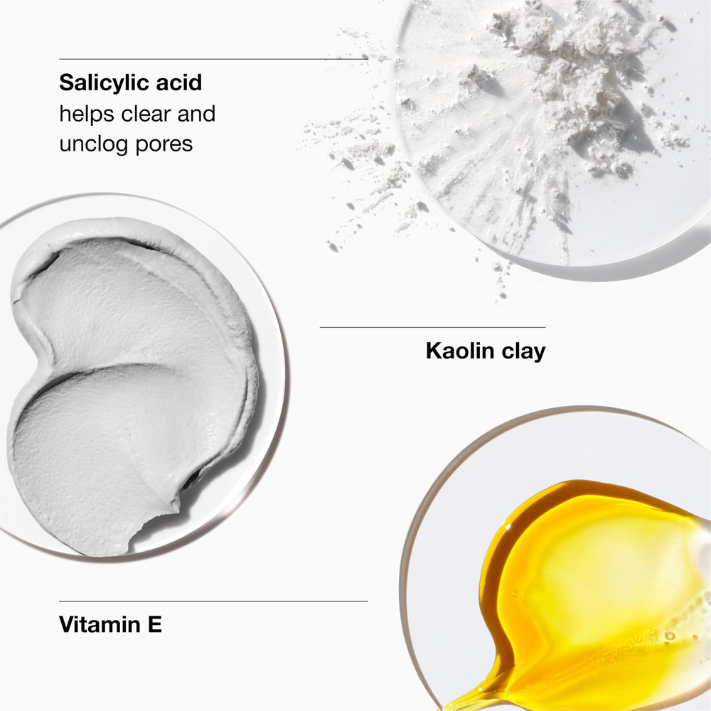 Clinique formula with salicylic acid and vitamin E targets pores