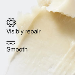 Clinique Smart Clinical Repair balm application on fingertip demonstrates gentle daily use.