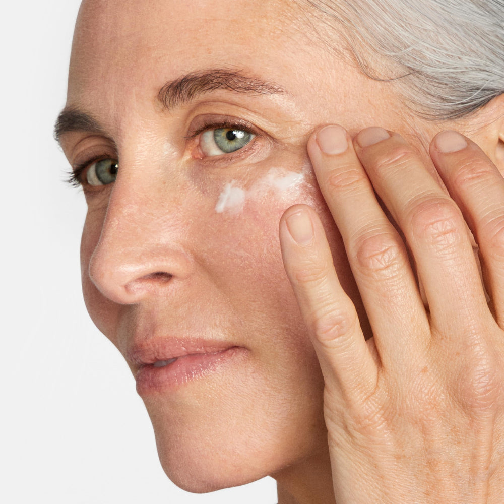 Mini travel size Clinique eye cream ideal for skincare on the go.