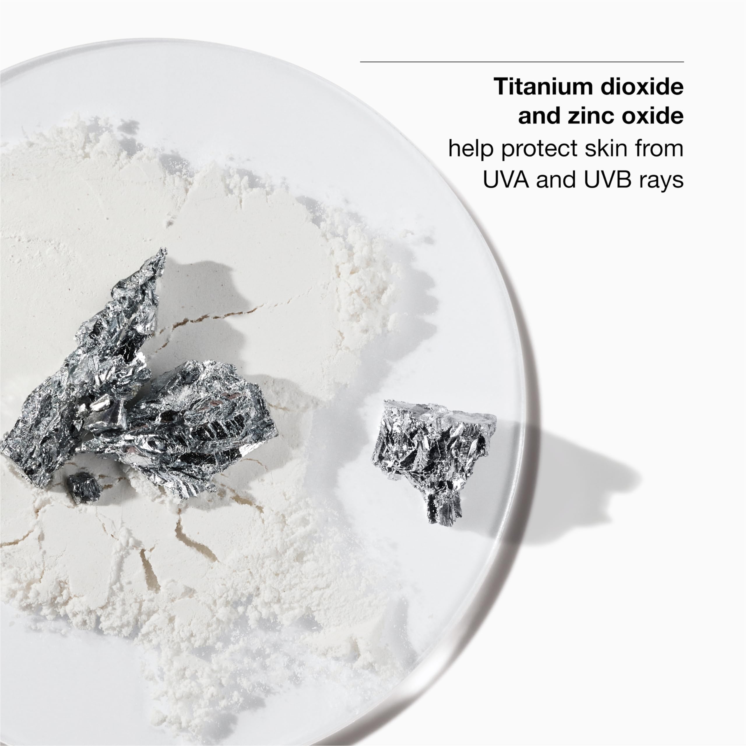Clinique SPF 50 label highlights fragrance-free formula for sensitive skin.