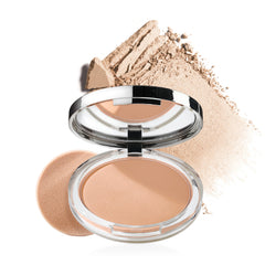 Clinique Stay-Matte Sheer pressed powder compact for oil control and touch-ups.