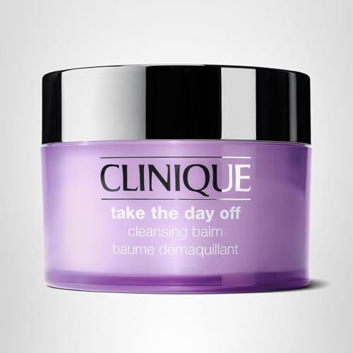 Clinique Take The Day Off balm features safflower oil for nourishing cleansing.