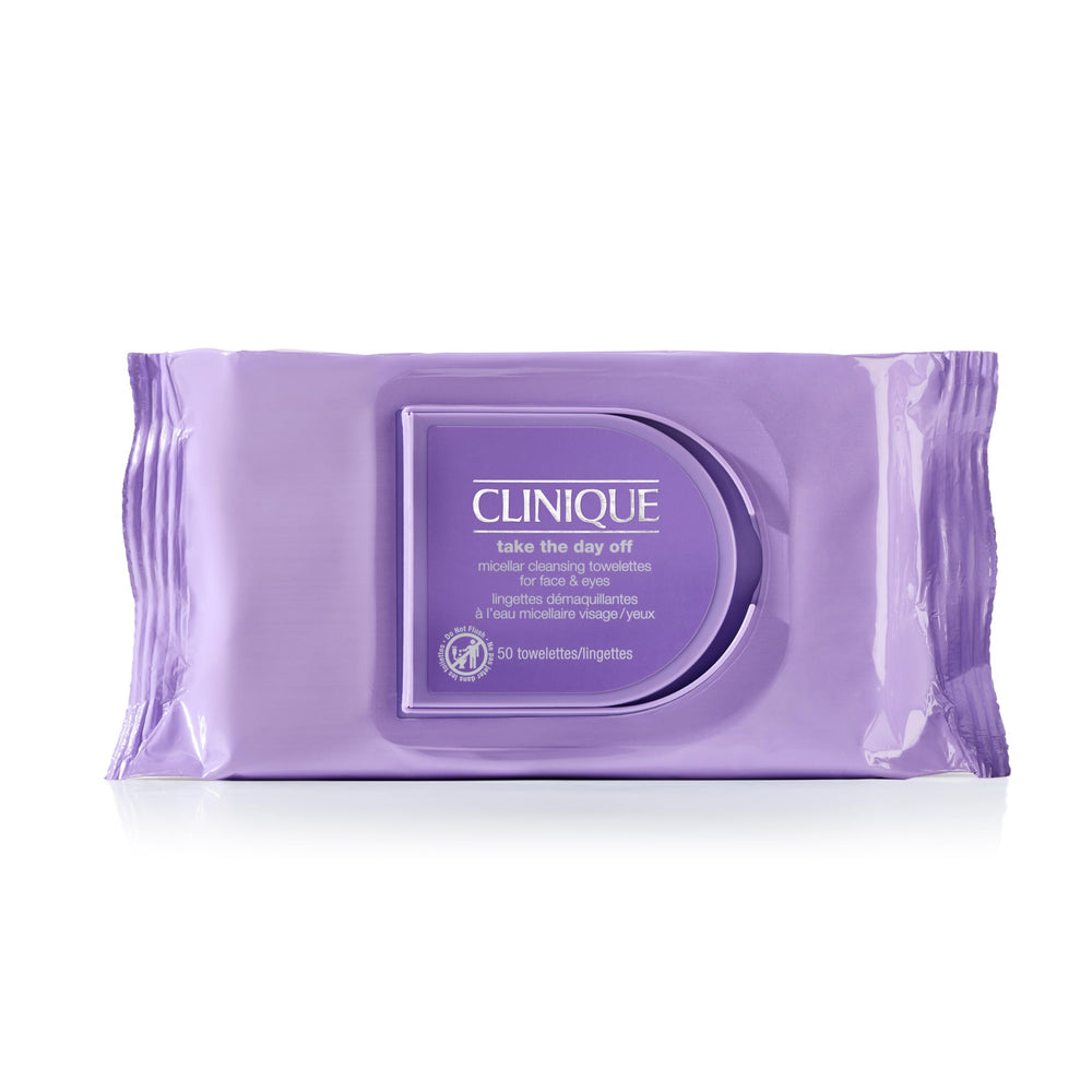 Clinique desmaquillante micelar cara y ojos sin agua, ideal para gimnasio o viaje.